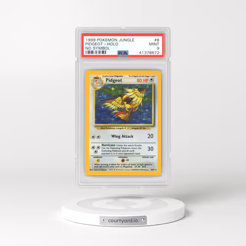 1999 Jungle #8 Pidgeot - Holo No Symbol (PSA 9 MINT)
