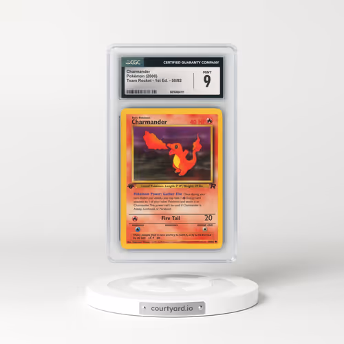 2000 Team Rocket #50/82 Charmander - 1st Edition 1st Edition (CGC 9 MINT)
