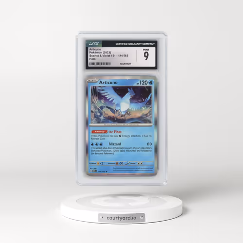 2023 Scarlet & Violet 151 - MEW EN #144/165 Articuno - Holo (CGC 9 MINT)