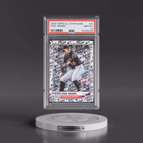 2025 Topps All-Star Game #87 Paul Skenes (PSA 10 GEM MINT)
