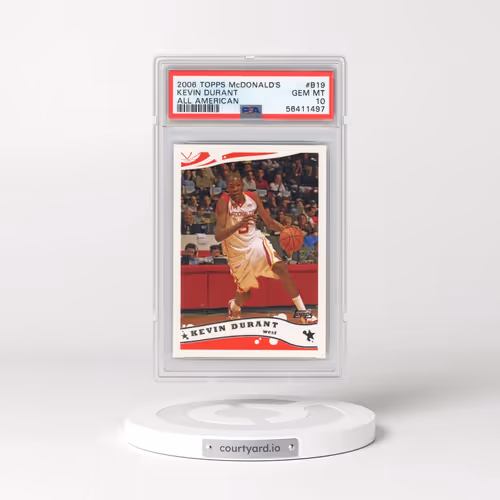 2006 Topps McDonald's All American #B19 Kevin Durant (PSA 10 GEM MINT)