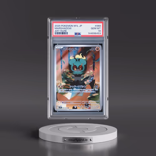 2025 Pokémon M1l-Mega Brave #069 Marshadow - Art Rare (PSA 10 GEM MINT)