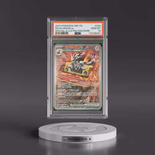 2023 Pokémon Obf EN-Obsidian Flames #224 Revavroom EX - Holo Special Illustration Rare (PSA 10 GEM M