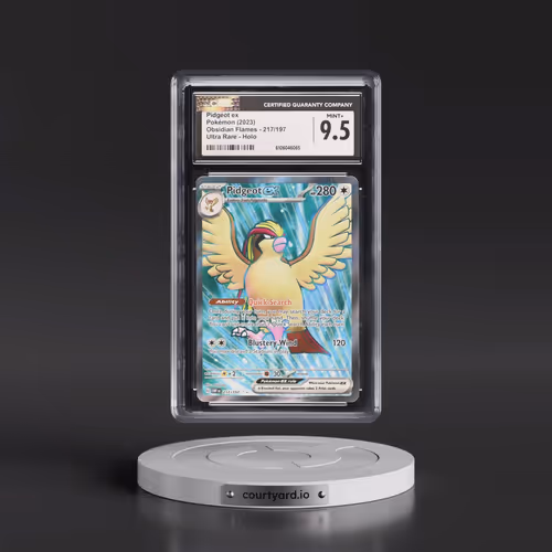 2023 Obsidian Flames - OBF EN #217/197 Pidgeot ex - Ultra Rare Holo (CGC 9.5 MINT+)