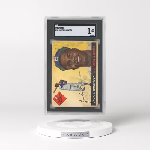 1955 Topps #50 Jackie Robinson (SGC 1 PR)