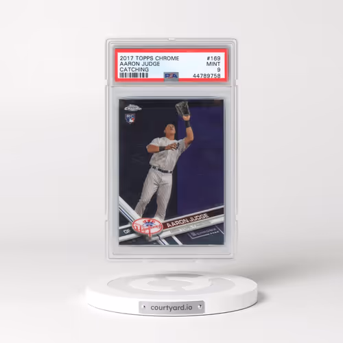 2017 Topps Chrome #169 Aaron Judge (PSA 9 MINT)