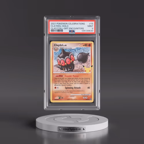 2021 Pokémon Celebrations Classic Collection #15 Claydol - Holo (PSA 9 MINT)
