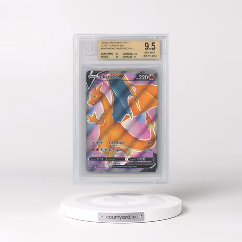 2017 Black Star Promos - Sword & Shield #050 Charizard V - Champion's Path Elite Trainer Box (Holo)