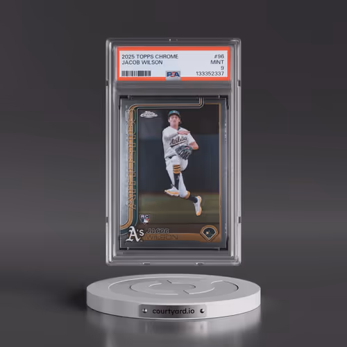 2025 Topps Chrome #96 Jacob Wilson (PSA 9 MINT)