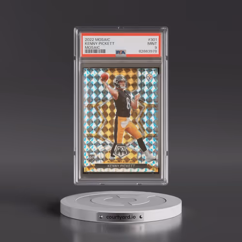 2022 Panini Mosaic #301 Kenny Pickett - Mosaic (PSA 9 MINT)