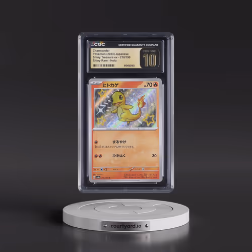 2023 Pokémon Sv4a-Shiny Treasure EX #210 Charmander - S (CGC 10 PRISTINE)