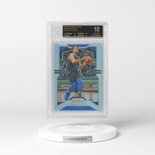 2019 Panini Prizm #75 Luka Doncic - Silver Prizm (BGS 10 PRISTINE)
