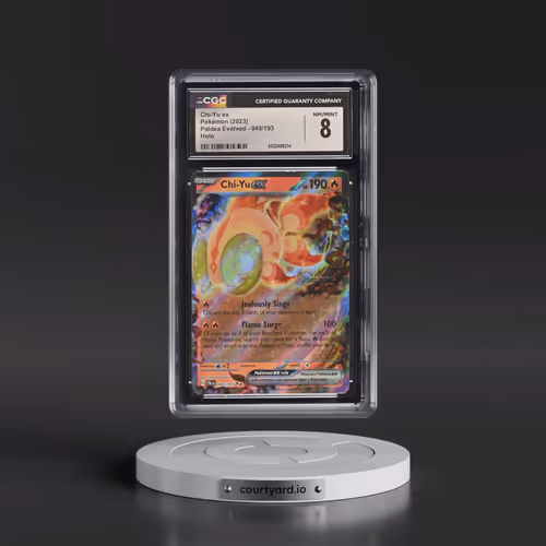 2023 Paldea Evolved - PAL EN #040/193 Chi-Yu ex - Holo (CGC 8 NM-MT)