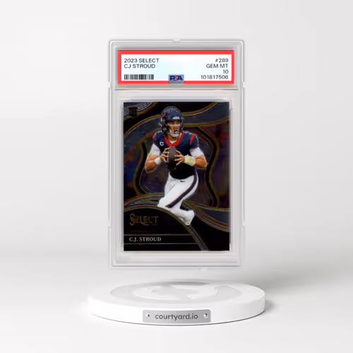 2023 Panini Select #289 CJ Stroud (PSA 10 GEM MINT)