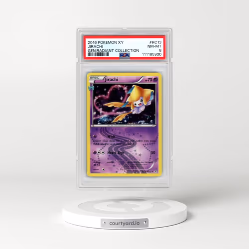 2016 Pokémon XY Generations Radiant Collection #RC13 Jirachi (PSA 8 NM-MT)