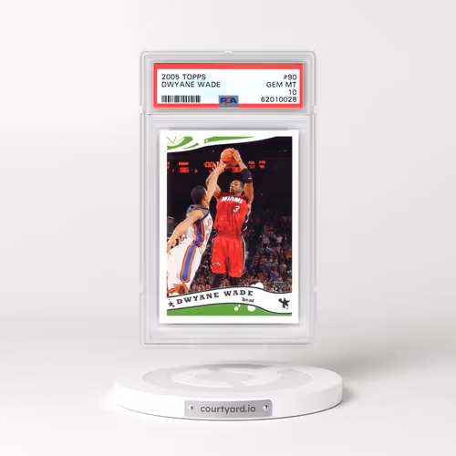 2005 Topps #90 Dwyane Wade (PSA 10 GEM MINT)