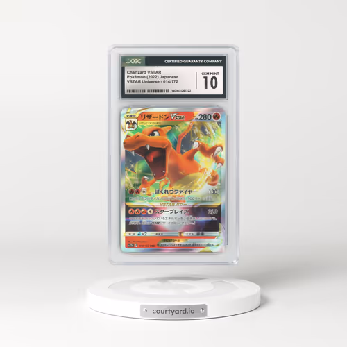2022 Japanese VSTAR Universe #14 Charizard VSTAR - Full Art Holo (CGC 10 GEM MINT)