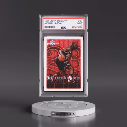 1999 Upper Deck MVP #181 Michael Jordan (PSA 9 MINT)