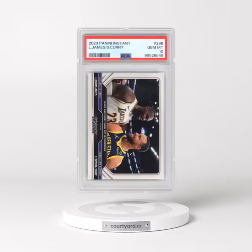 2023 Panini Instant #296 LeBron James/Stephen Curry (PSA 10 GEM MINT)
