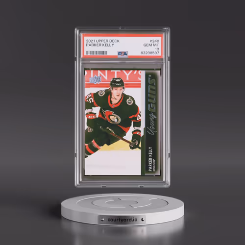 2021-2022 Upper Deck #240 Parker Kelly (PSA 10 GEM MINT)