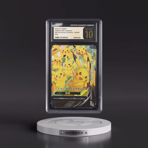 2021 25th Anniversary Collection #028/028 Pikachu V-UNION - Holo (CGC 10 PRISTINE)