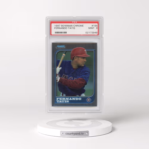 1997 Bowman Chrome #185 Fernando Tatis (PSA 9 MINT)
