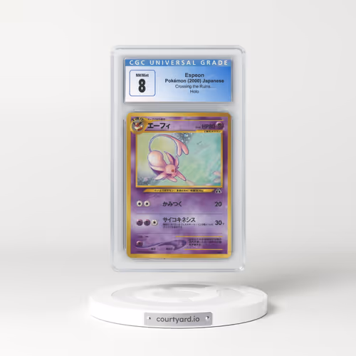 2000 Pokémon Neo 2 #196 Espeon - Holo (CGC 8 NM-MT)