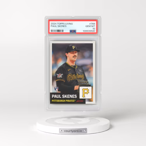 2024 Topps Living #768 Paul Skenes (PSA 10 GEM MINT)
