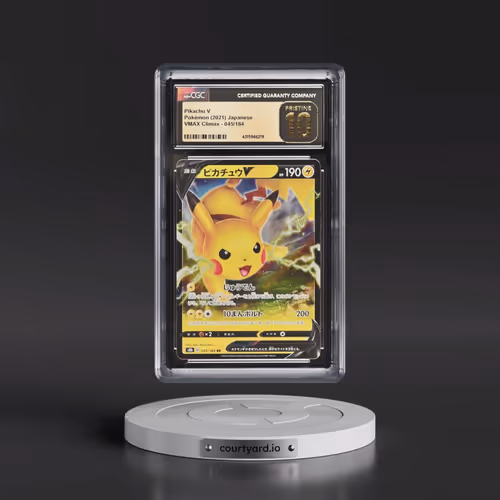 2021 VMAX Climax #045/184 Pikachu V - Holo (CGC 10 PRISTINE)