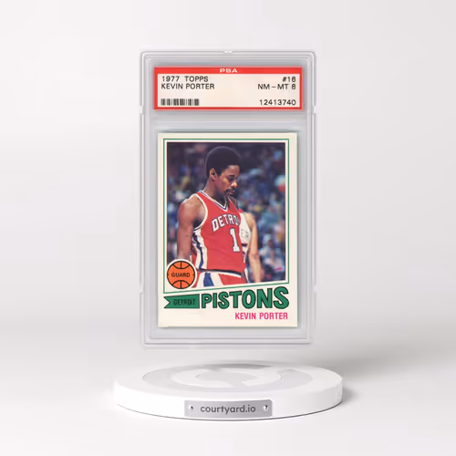 1977 Topps #16 Kevin Porter (PSA 8 NM-MT)