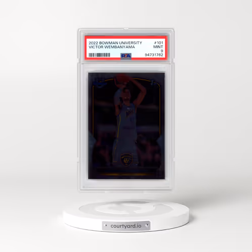 2022 Bowman Chrome University #101 Victor Wembanyama (PSA 9 MINT)