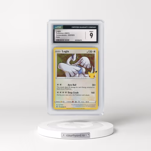 2021 Celebrations #022/025 Lugia - Holo (CGC 9 MINT)