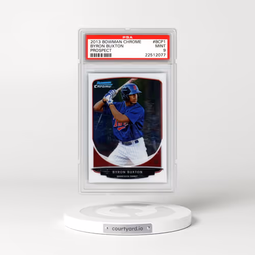 2013 Bowman Chrome Prospect #BCP1 Byron Buxton (PSA 9 MINT)