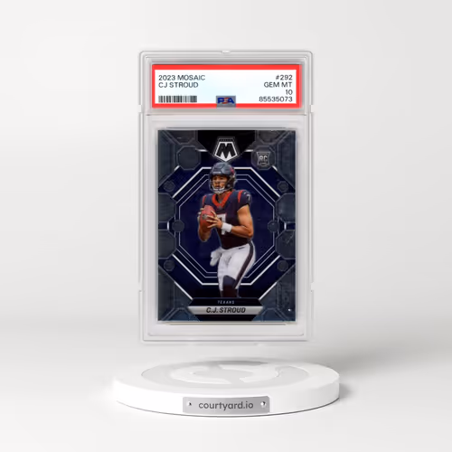 2023 Panini Mosaic #292 CJ Stroud (PSA 10 GEM MINT)
