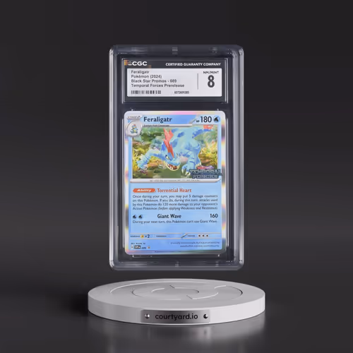 2023 Black Star Promos - Scarlet & Violet SVP EN #089 Feraligatr - Temporal Forces Prerelease (Holo