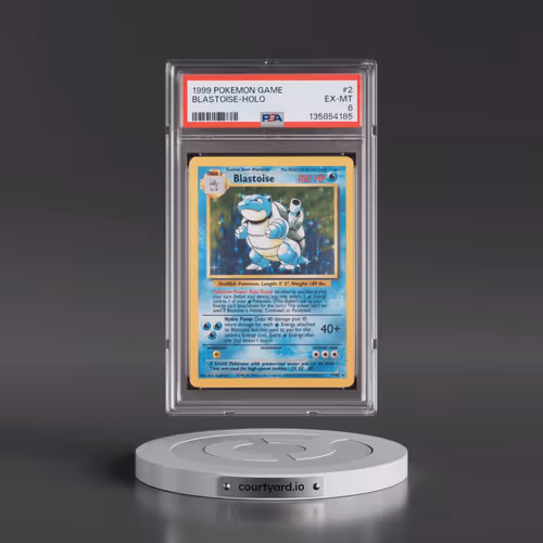 1999 Pokémon Game #2 Blastoise - Holo (PSA 6 EX-MT)