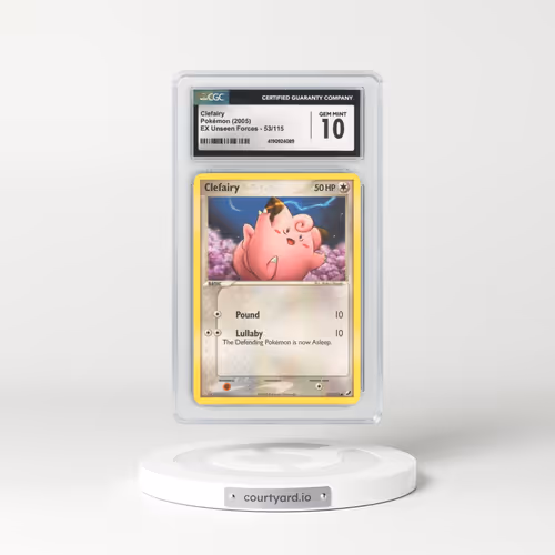 2005 EX Unseen Forces #53 Clefairy (CGC 10 GEM MINT)