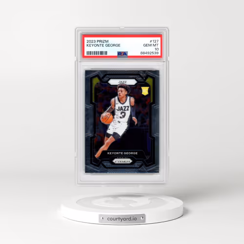 2023 Panini Prizm #127 Keyonte George (PSA 10 GEM MINT)