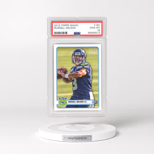 2012 Topps Magic #181 Russell Wilson (PSA 10 GEM MINT)