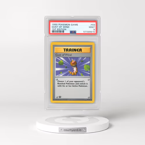 1999 Pokémon Game #93 Gust of Wind - 1st Edition (PSA 9 MINT)