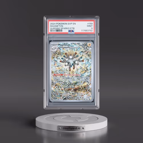2024 Pokémon Svp EN-SV Black Star Promo #159 Magneton - Surging Sparks Elite Trainer Box (PSA 9 MINT