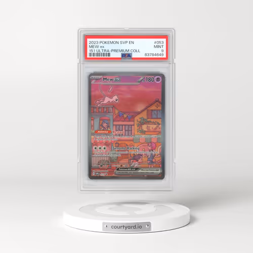 2023 Pokémon Svp EN-SV Black Star Promo #053 Mew EX - Holo 151 Ultra-Premium Collection (PSA 9 MINT)