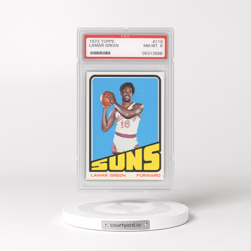 1972 Topps #119 Lamar Green (PSA 8 NM-MT)