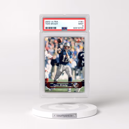 2002 Ultra #181 Tom Brady (PSA 9 MINT)