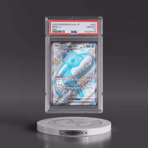 2023 Pokémon Sv4a-Shiny Treasure EX #327 Mew EX - Holo Ssr (PSA 10 GEM MINT)