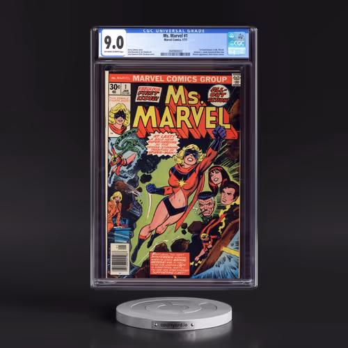 Ms. Marvel #1 CGC 9.0 Off-white to White Pages (Marvel Comics, 1/77) - Universal