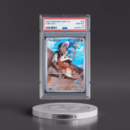 2025 Pokémon Simplified CBB1 C-Gem Pack Vol 1 #09 Fuecoco (PSA 10 GEM MINT)