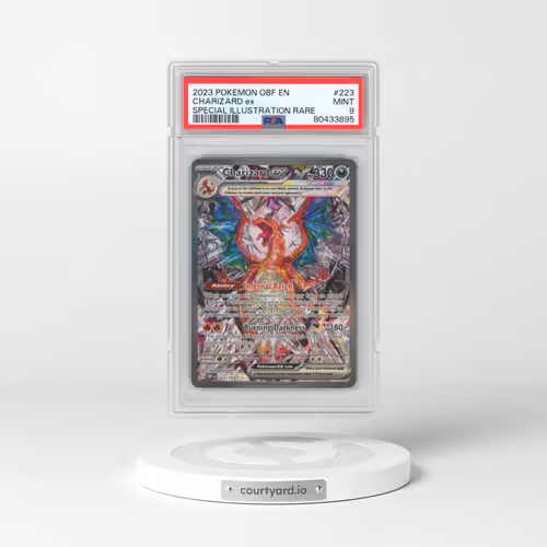 2023 Pokémon Obf EN-Obsidian Flames #223 Charizard EX - Holo Special Illustration Rare (PSA 9 MINT)