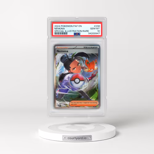 2024 Pokémon Paf EN-Paldean Fates #238 Nemona - Special Illustration Rare (PSA 10 GEM MINT)