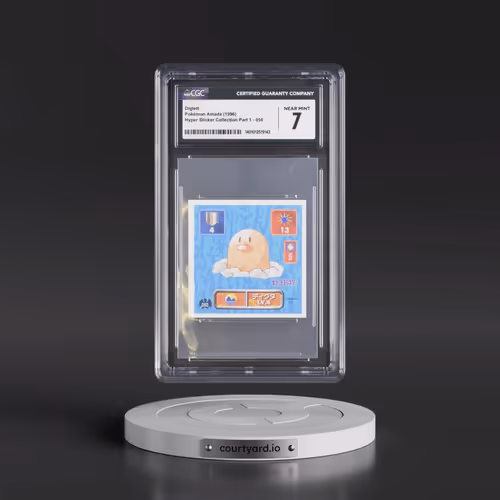 1996 Hyper Sticker Collection Part 1 (1996) #050 Diglett (CGC 7 NM)